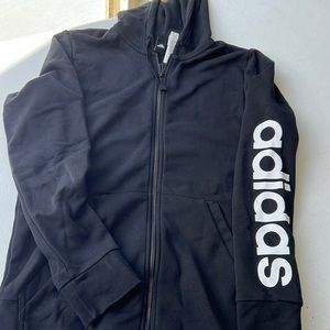 Adidas zip up kids large